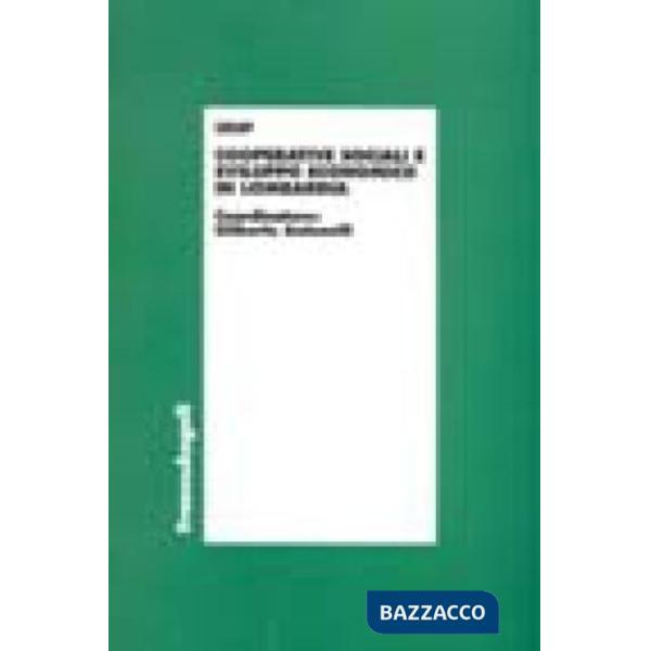 Cooperative sociali e sviluppo economico in Lombardia