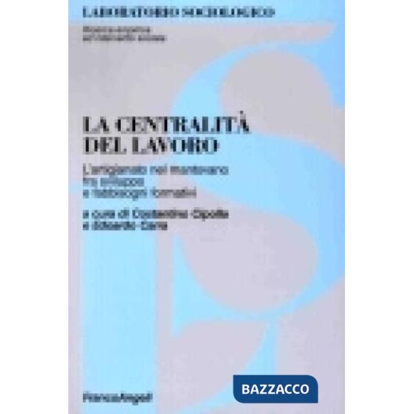 Centralità del lavoro. L'artigianato nel mantovano fra sviluppo e fabbisogni formativi (La)