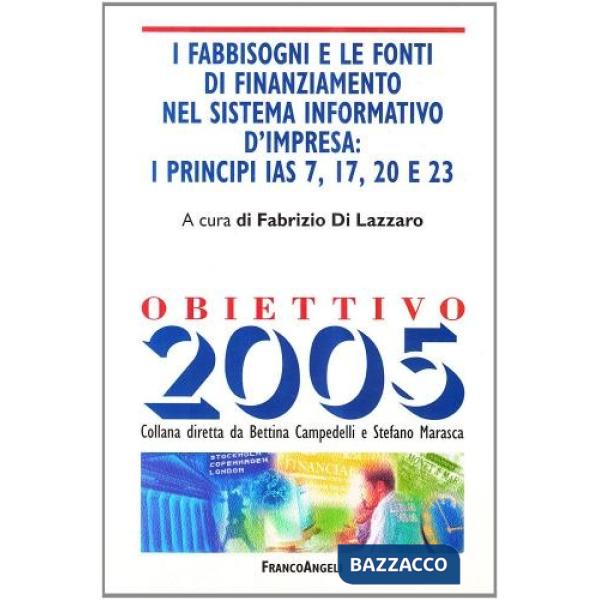 Fabbisogni e le fonti di finanziamento nel sistema informativo d'impresa: i prin