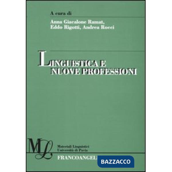 Linguistica e nuove professioni
