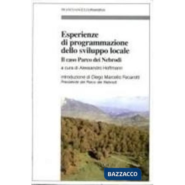 Esperienze di programmazione dello sviluppo locale. Il caso Parco dei Nebrodi