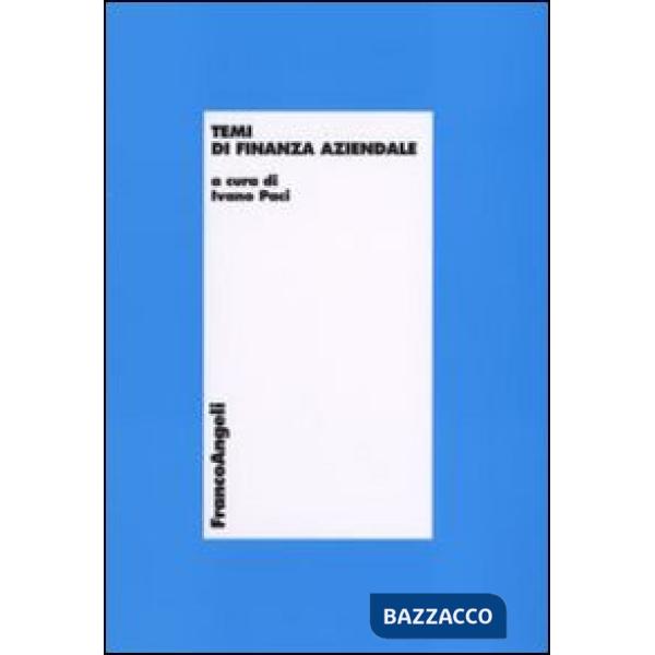 Temi di finanza aziendale