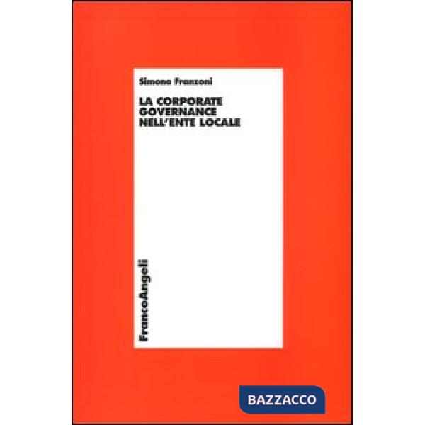 Corporate governance nell'ente locale (La)