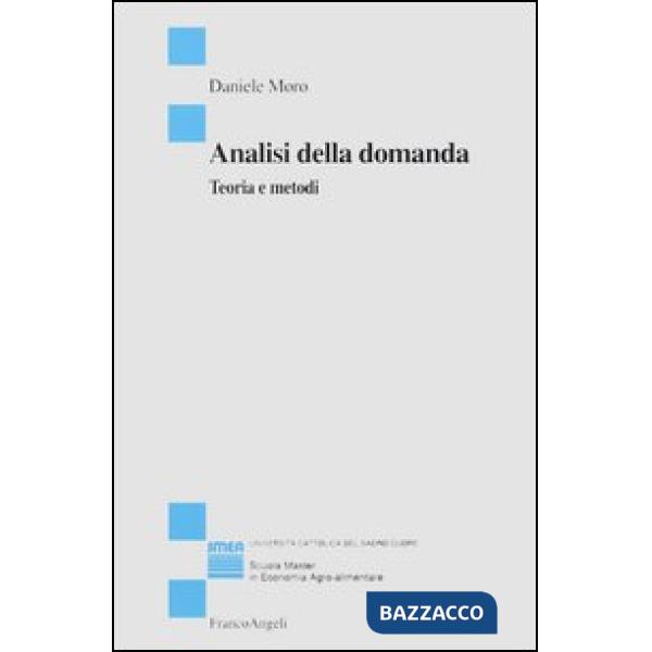 Analisi della domanda. Teoria e metodi