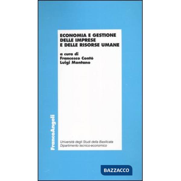 Economia e gestione delle imprese e delle risorse umane