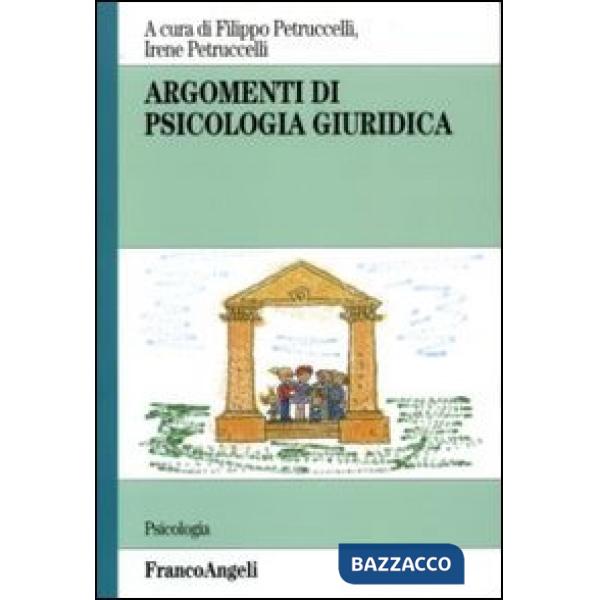 Argomenti di psicologia giuridica