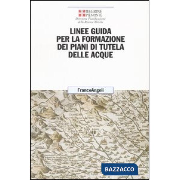 Linee guida per la formazione dei piani di tutela della acque. Dal decreto legis
