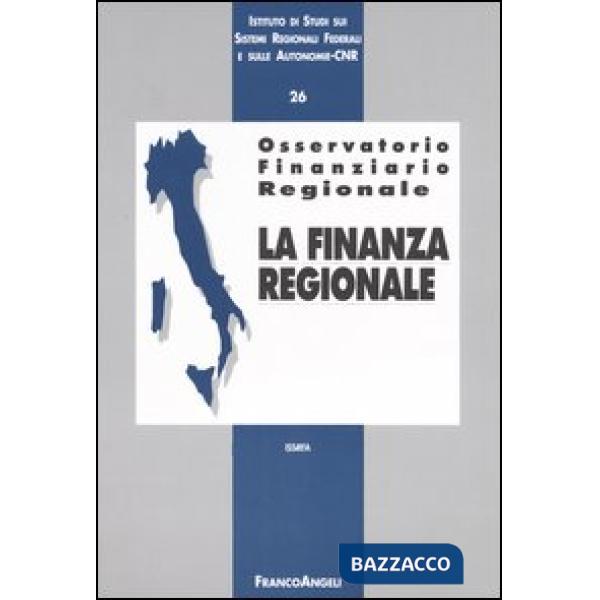 Osservatorio finanziario regionale/26. La finanza regionale