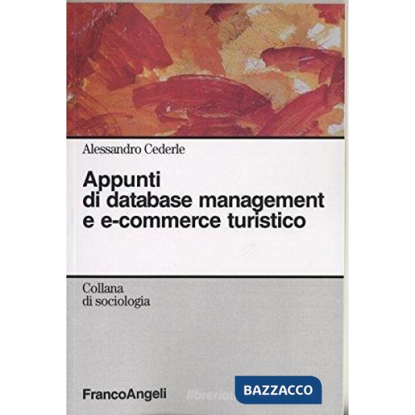 Appunti di database management e e-commerce turistico