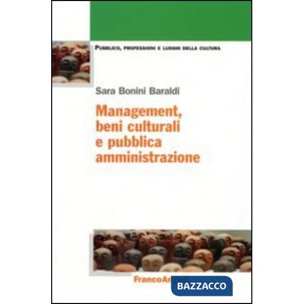Management, beni culturali e pubblica amministrazione