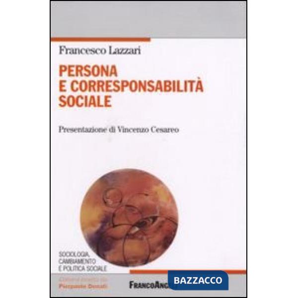 Persona e corresponsabilità sociale