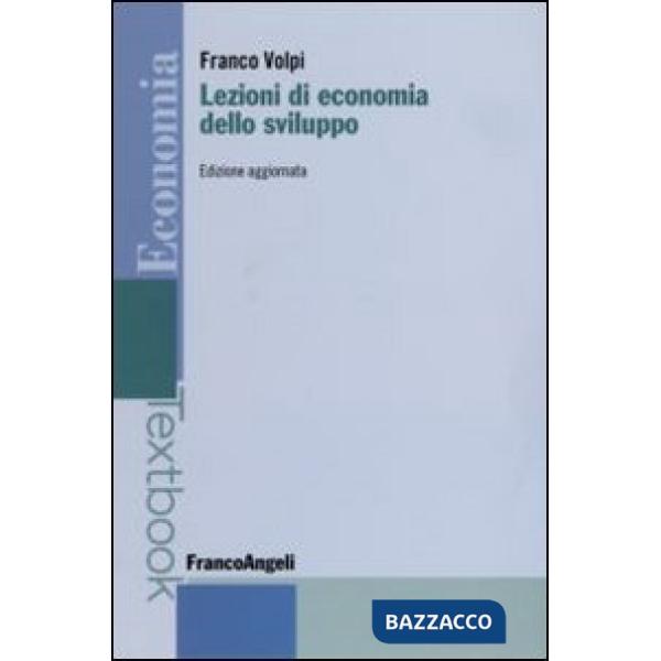 Lezioni di economia dello sviluppo