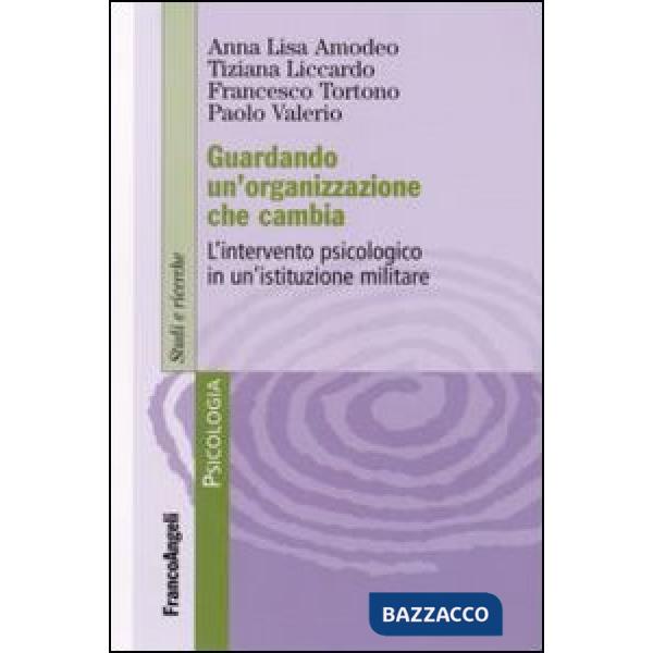 Guardando un'organizzazione che cambia. L'intervento psicologo in un'istituzione militare