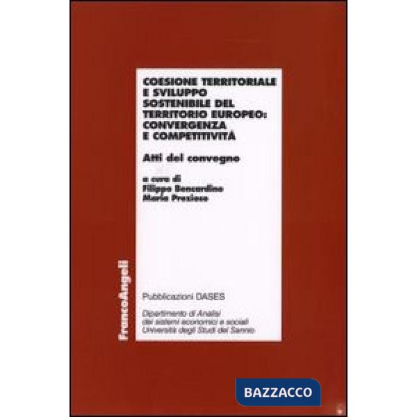 Coesione territoriale e sviluppo sostenibile del territorio europeo: convergenza