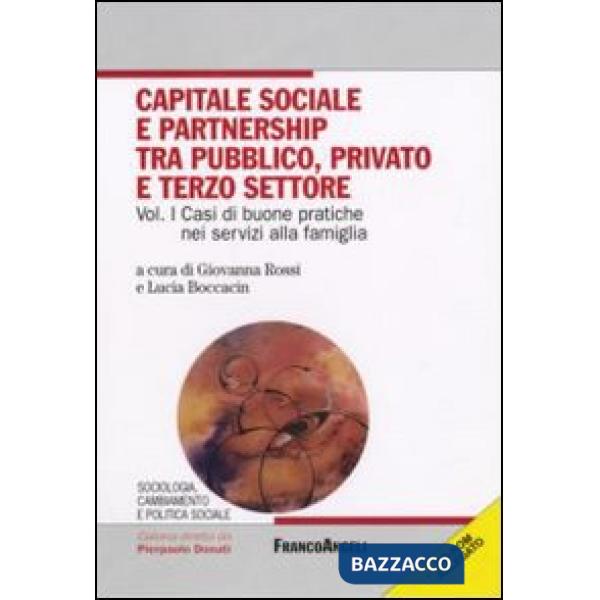 Capitale sociale e partnership tra pubblico, privato e terzo settore. Con CD-ROM