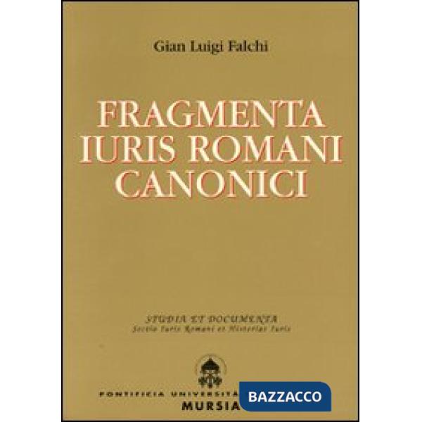 Fragmenta iuris romani canonici