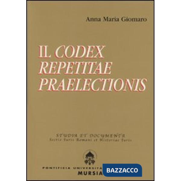 Codex repetitae praelectionis (Il)