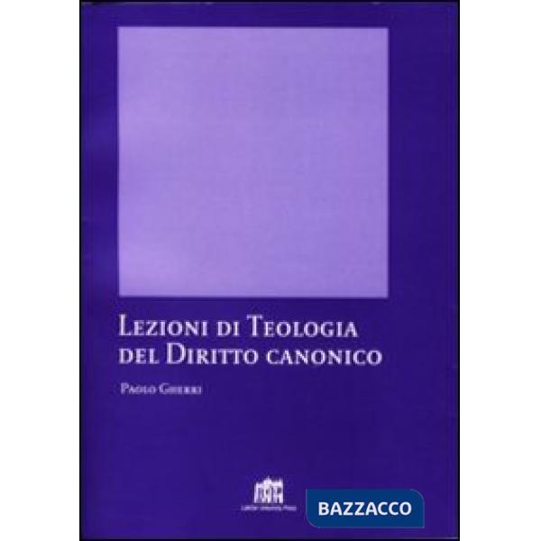 Lezioni di teologia del diritto canonico
