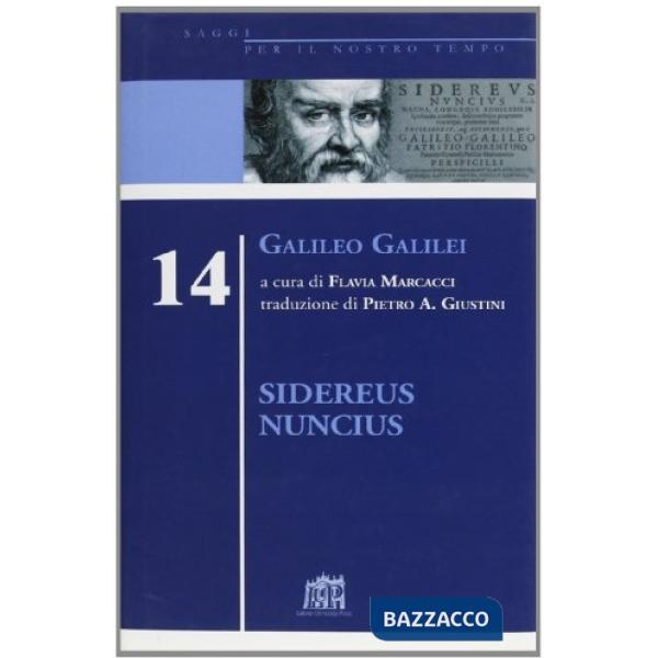 Sidereus nuncius. Vol. 14: Galileo Galilei