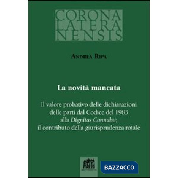 Novità mancata (La)