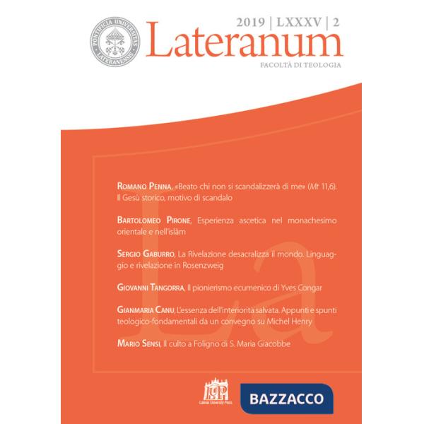 Lateranum (2019). Vol. 2