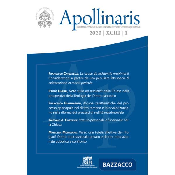 Apollinaris (2020). Vol. 1