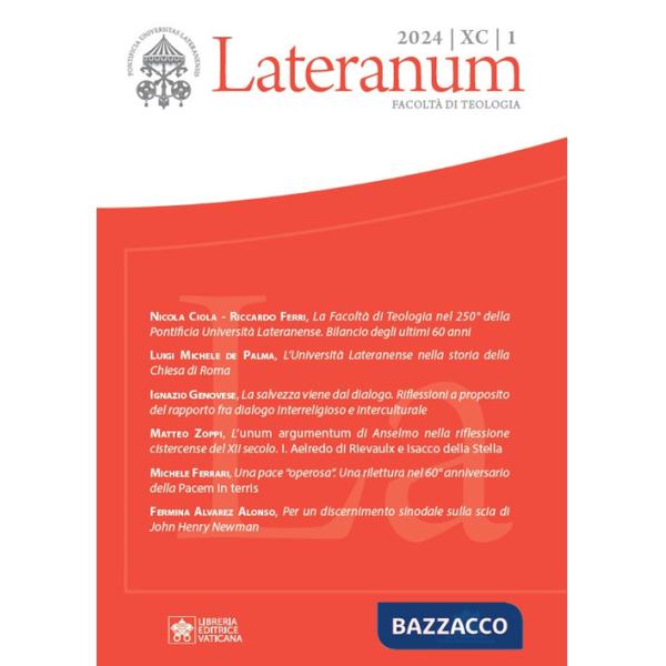 Lateranum (2024). Vol. 1