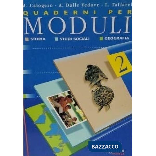 QUADERNI MODULI ST. GEOG. ST.SOC. 2
