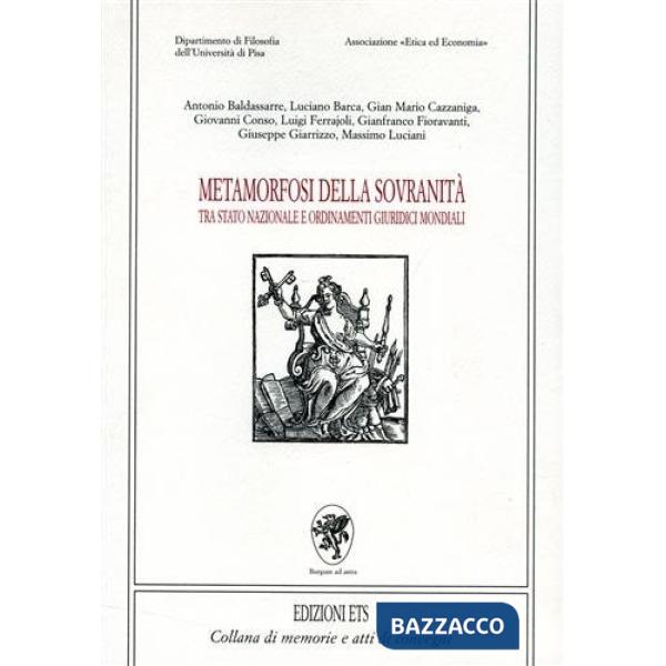 Metamorfosi della sovranità. Tra Stato nazionale e ordinamenti giuridici mondial