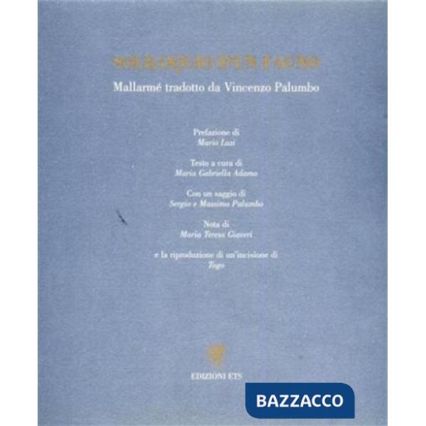 Soliloquio d'un fauno. Mallarmé tradotto da Vincenzo Palumbo
