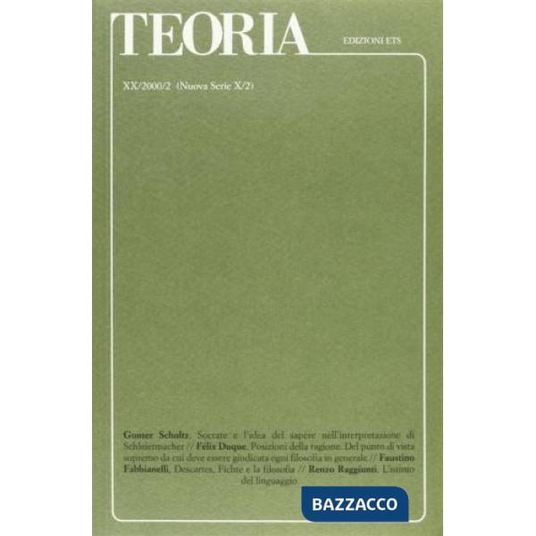 Teoria. Vol. 20/2