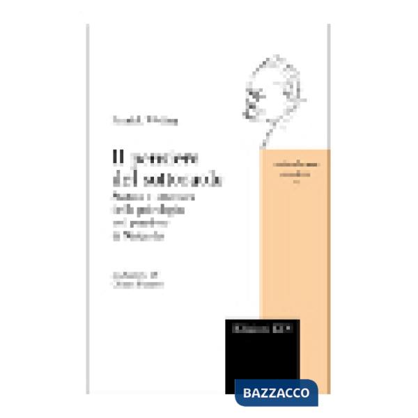 Pensiero del sottosuolo. Statuto e struttura della psicologia nel pensiero di Nietzsche (Il)