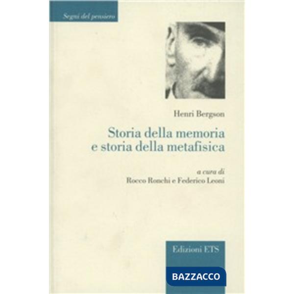 Storia della memoria e storia della metafisica