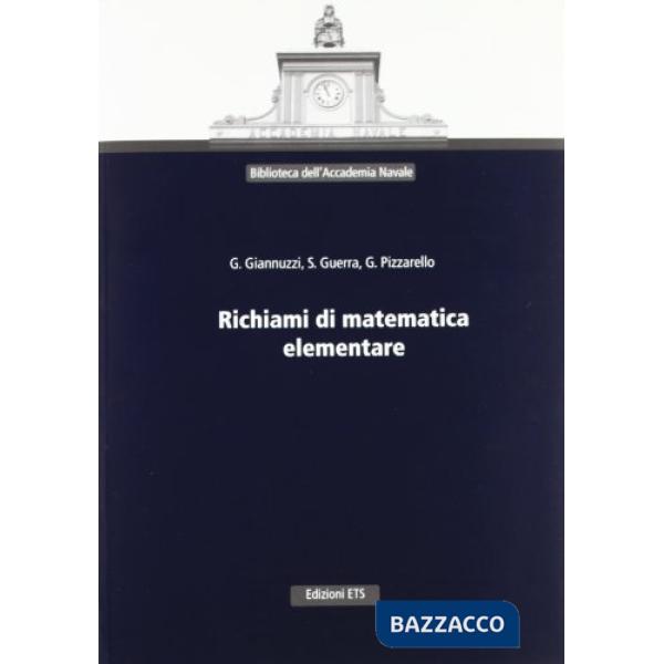 Richiami di matematica elementare