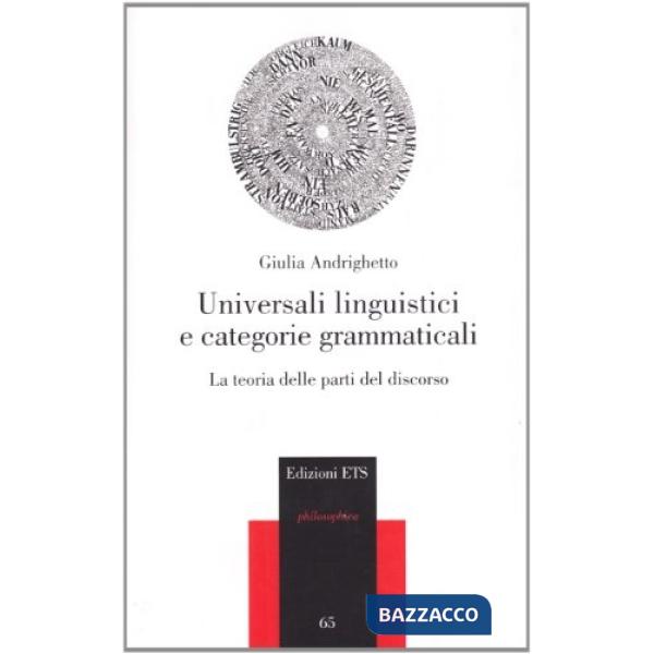 Universali linguistici e categorie grammaticali. La teoria delle parti del disco