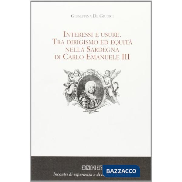 Interessi e usure. Tra dirigismo ed equità nella Sardegna di Carlo Emanuele III