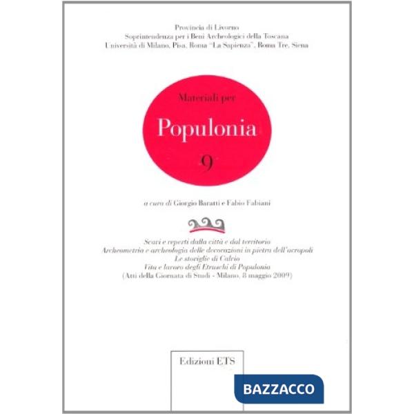 Materiali per Populonia. Vol. 9
