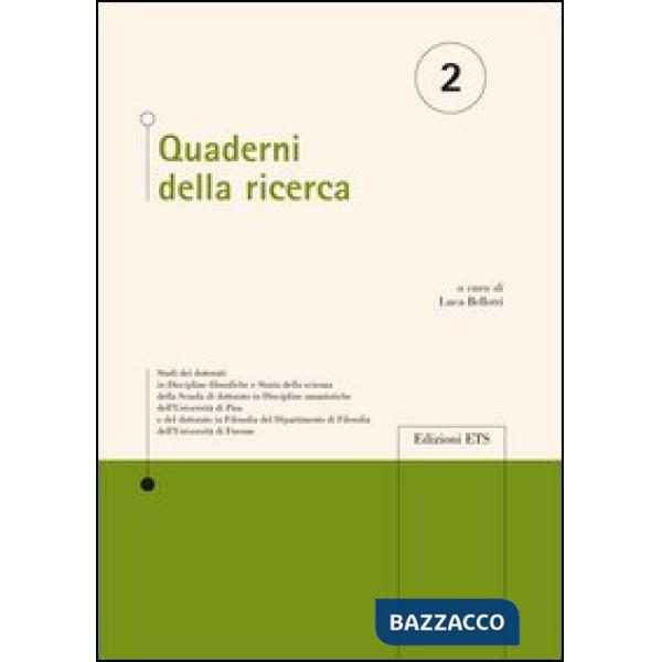 Quaderni della ricerca. Vol. 2