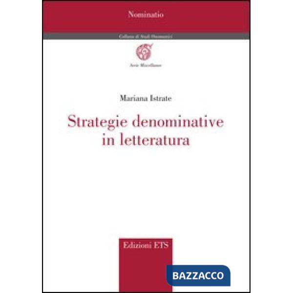 Strategie denominative in letteratura