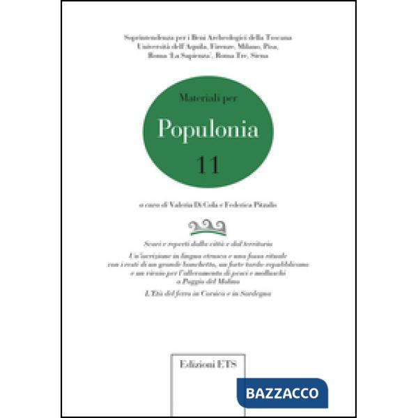 Materiali per Populonia. Vol. 11