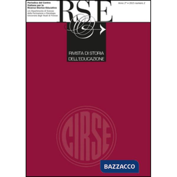 Rivista di storia dell'educazione (2015). Vol. 2