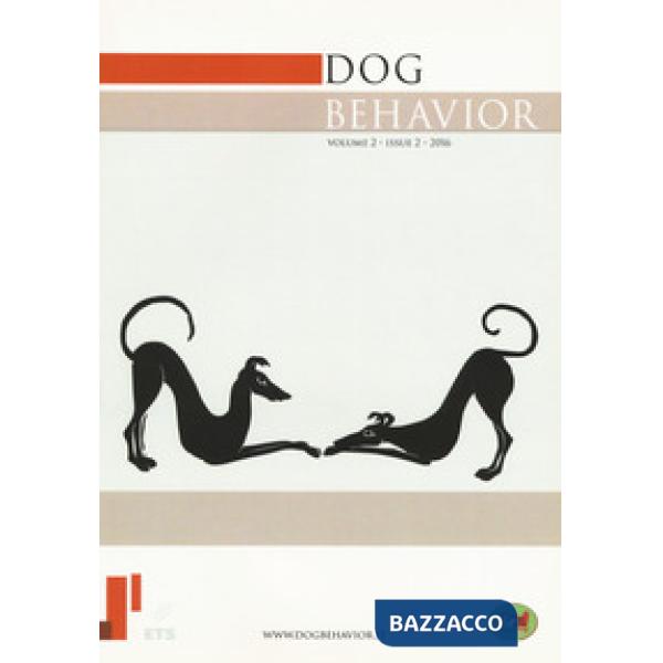 Dog behavior (2016). Vol. 2