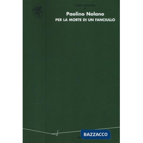 Per la morte di un fanciullo