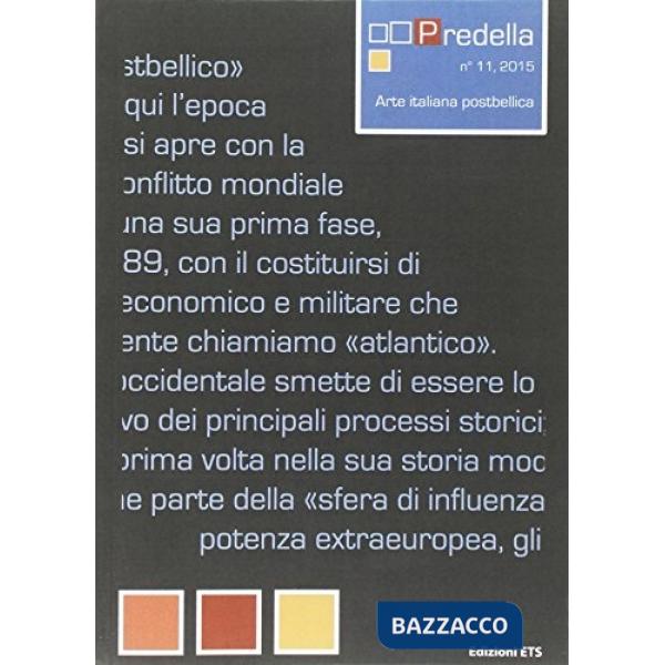 Predella (2016). Vol. 11: Arte italiana postbellica