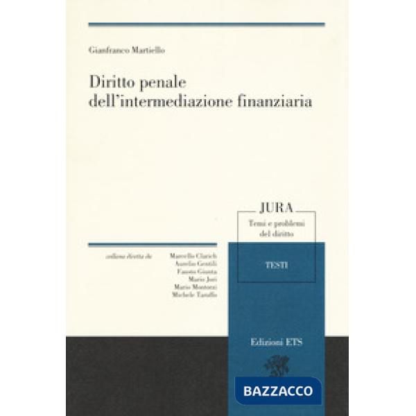 Diritto penale dell'intermediazione finanziaria