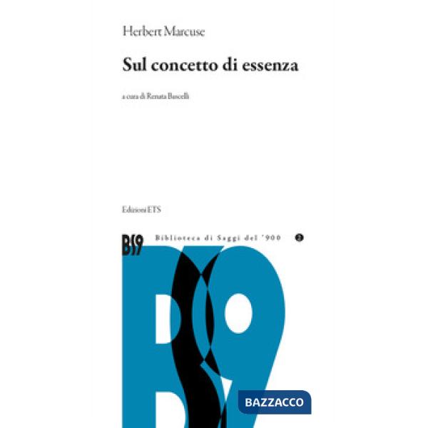 Sul concetto di essenza