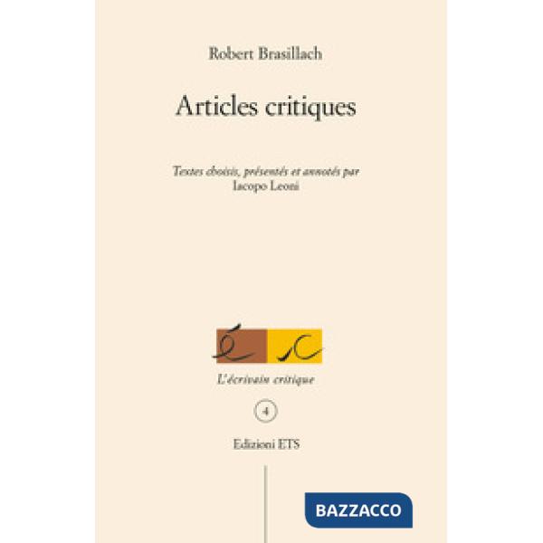 Articles critiques