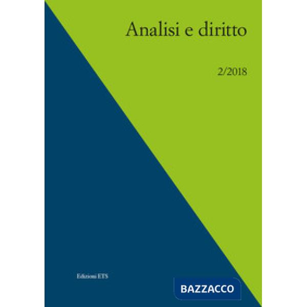 Analisi e diritto (2018). Vol. 2