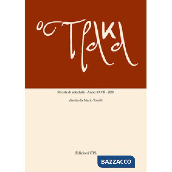 Ostraka. Rivista di antichità (2018). Vol. 27
