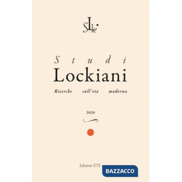 Studi lockiani. Ricerche sull'età moderna (2020). Vol. 1
